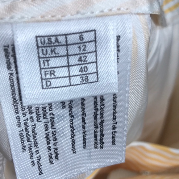 Brooks Brothers Striped Wrap Pencil Skirt - Picture 5 of 6